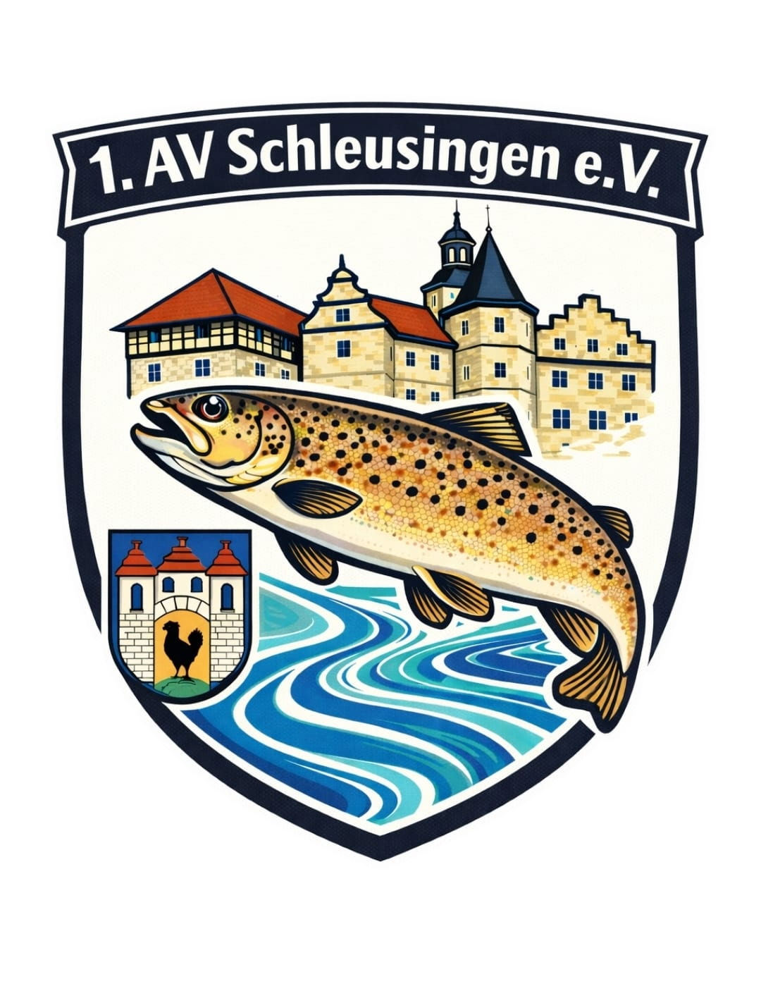 Logo des 1. AV Schleusingen e.V.