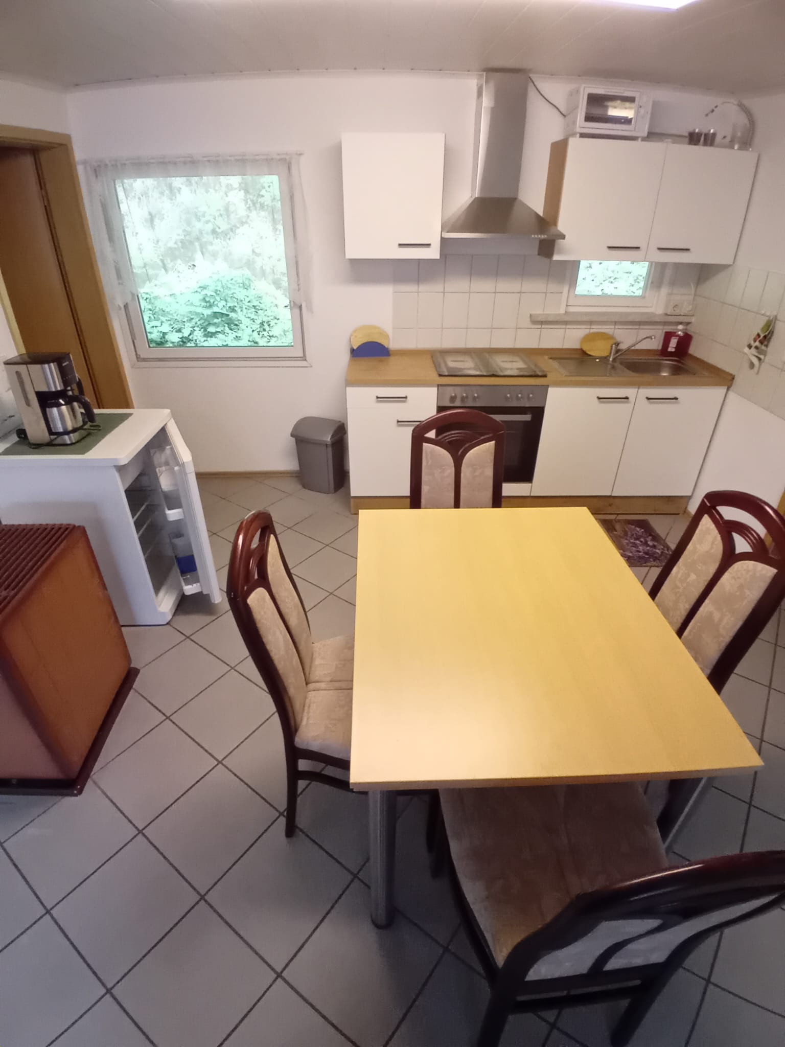 K&uuml;che der Ferienwohnung